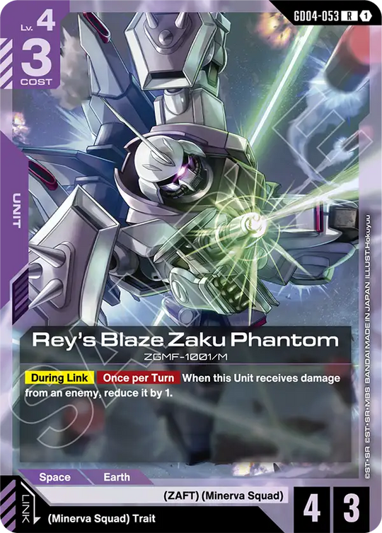 GD04-053, R, Rey's Blaze Zaku Phantom