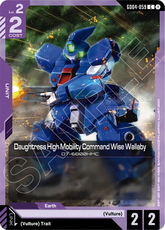 GD04-059, C, Daughtress High Mobility Command Wise Wallaby