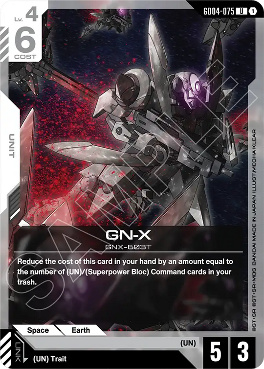 GD04-075, UC, GN-X