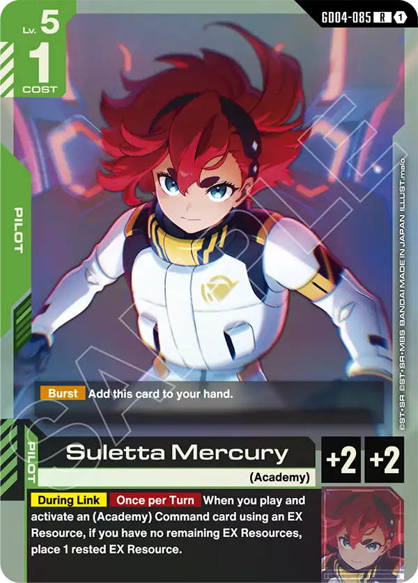 GD04-085, R, Suletta Mercury