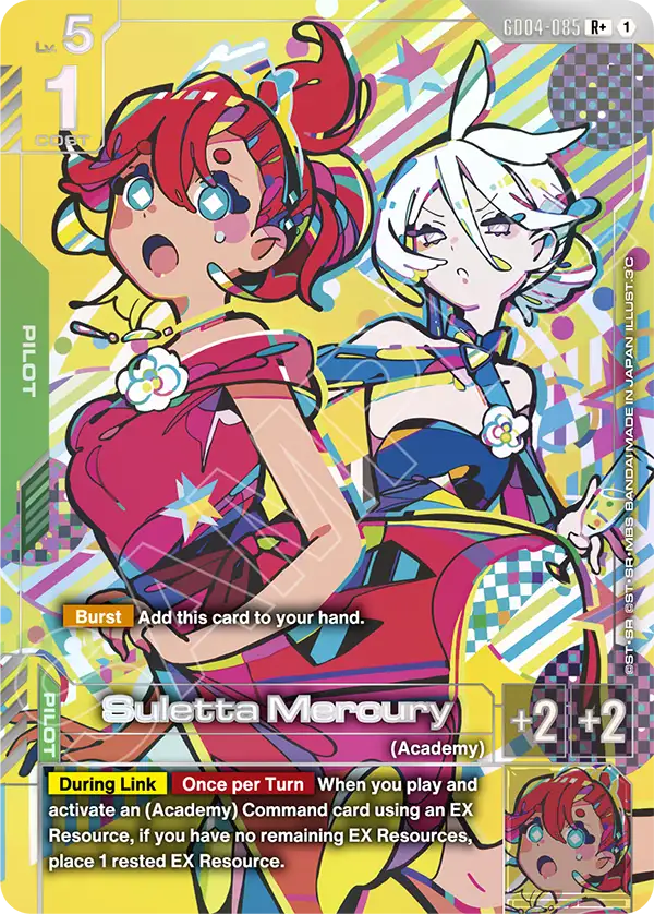 GD04-085, R, Suletta Mercury (Alternate Art)