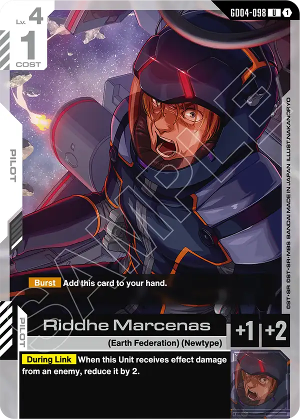 GD04-098, UC, Riddhe Marcenas