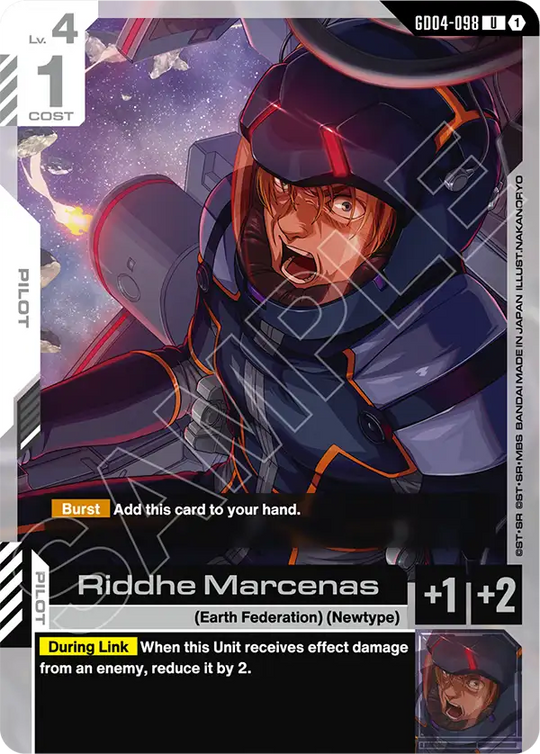 GD04-098, UC, Riddhe Marcenas
