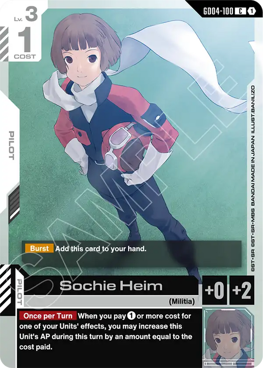 GD04-100, C, Sochie Heim