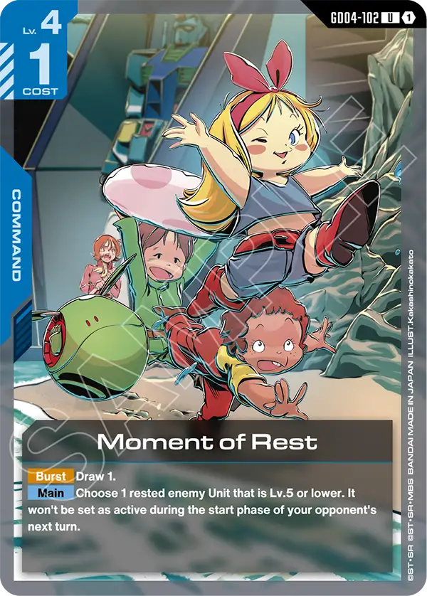 GD04-102, UC, Moment of Rest