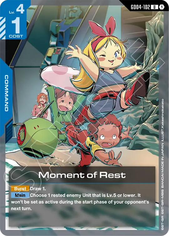 GD04-102, UC, Moment of Rest