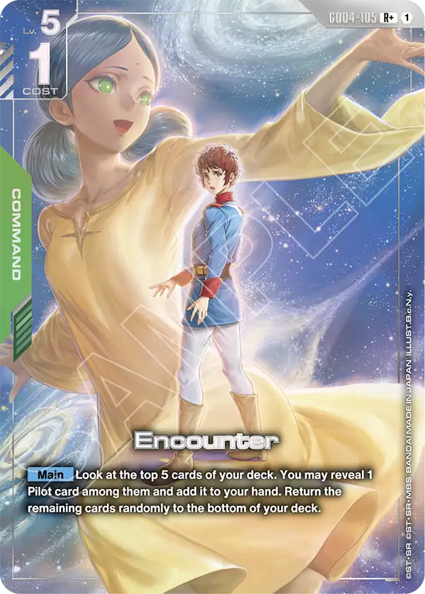 GD04-105, R, Encounter (Alternate Art)