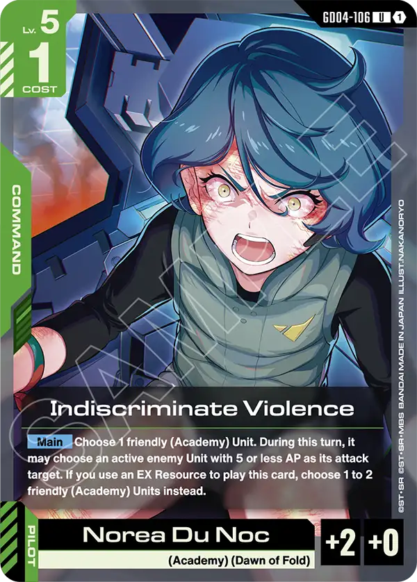 GD04-106, UC, Indiscriminate Violence