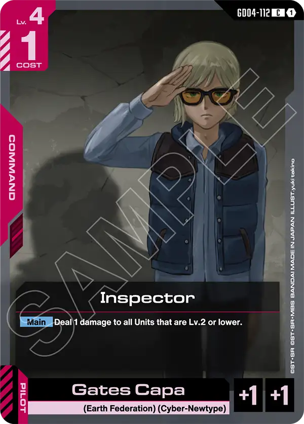 GD04-112, C, Inspector