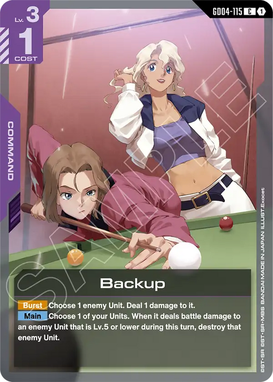 GD04-115, C, Backup