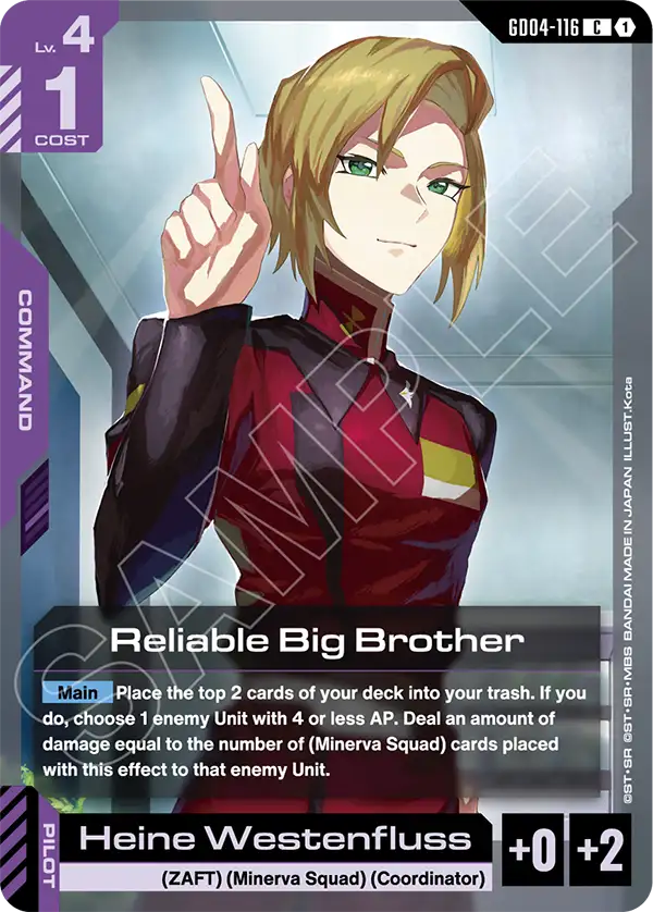 GD04-116, C, Reliable Big Brother