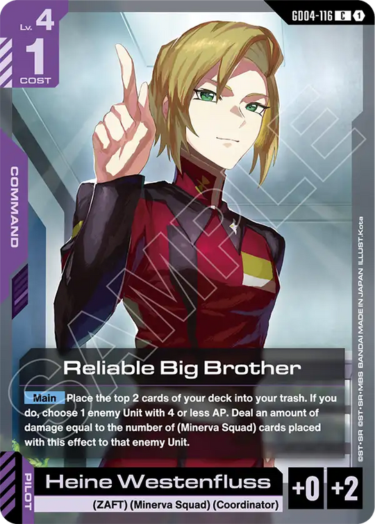 GD04-116, C, Reliable Big Brother