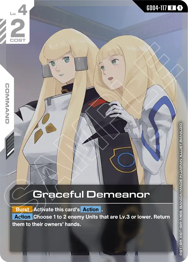 GD04-117, R, Graceful Demeanor