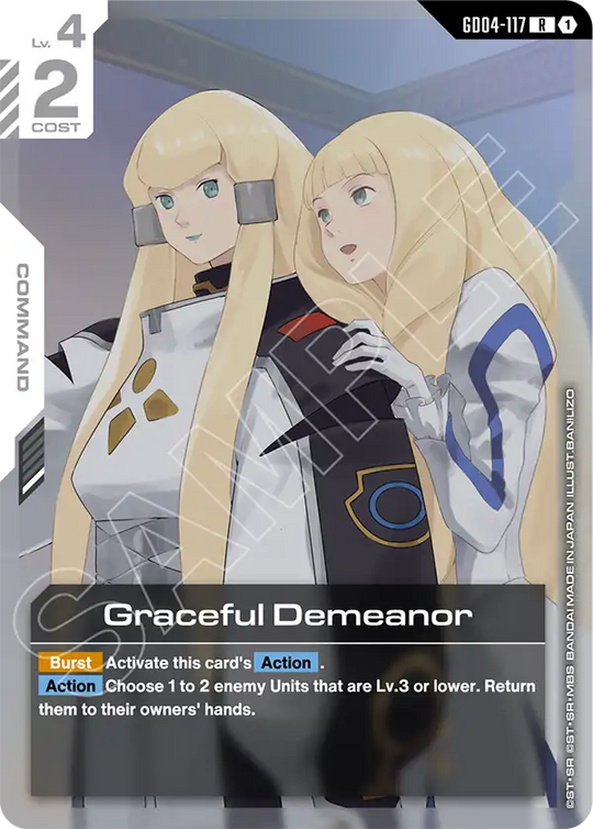 GD04-117, R, Graceful Demeanor