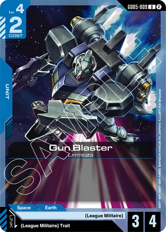 GD05-009, UC, Gun Blaster