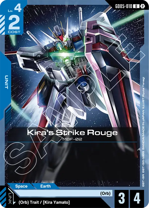 GD05-010, UC, Kira's Strike Rouge