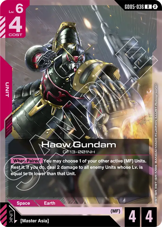 GD05-036, R, Haow Gundam