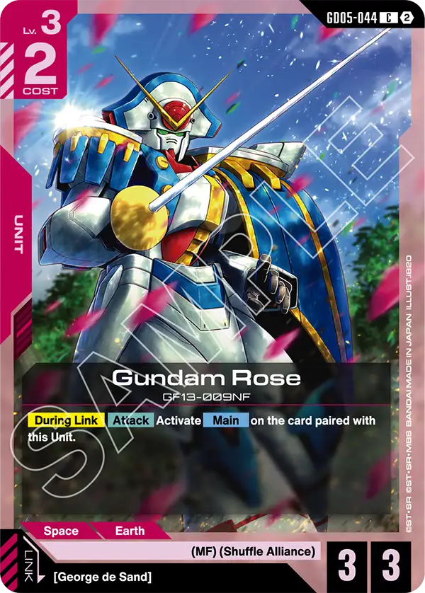 GD05-044, C, Gundam Rose