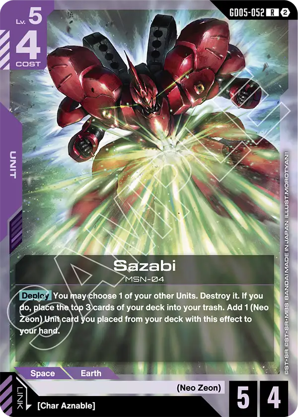 GD05-052, R, Sazabi