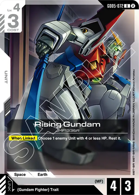 GD05-072, UC, Rising Gundam