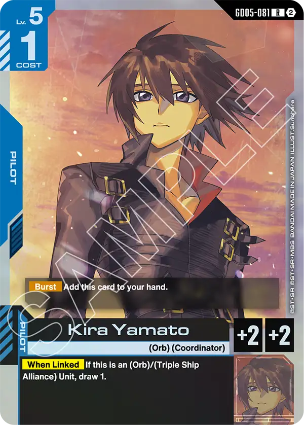 GD05-081, R, Kira Yamato