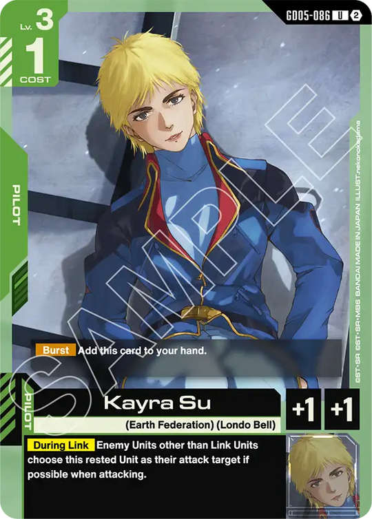GD05-086, UC, Kayra Su