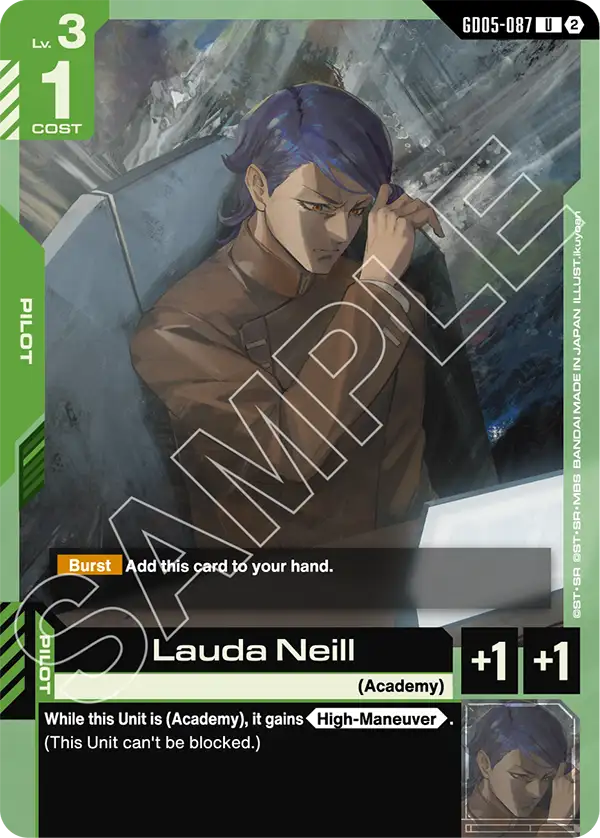 GD05-087, UC, Lauda Neill