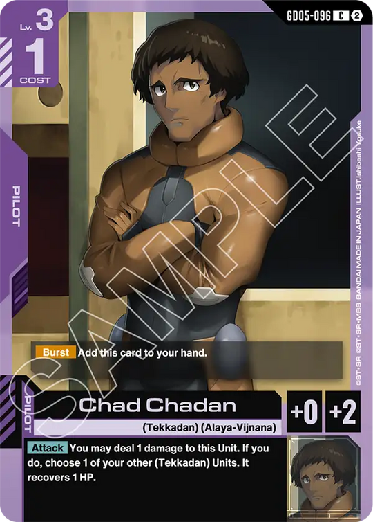 GD05-096, C, Chad Chadan