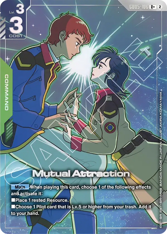 GD05-106, R, Mutual Attraction (Alternate Art)