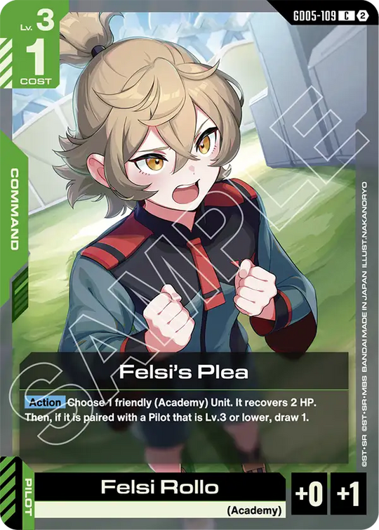 GD05-109, C, Felsi's Plea