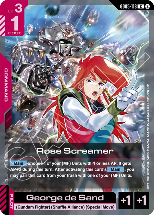 GD05-113, C, Rose Screamer