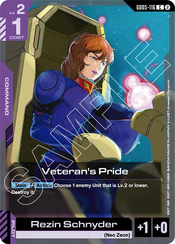 GD05-116, C, Veteran's Pride