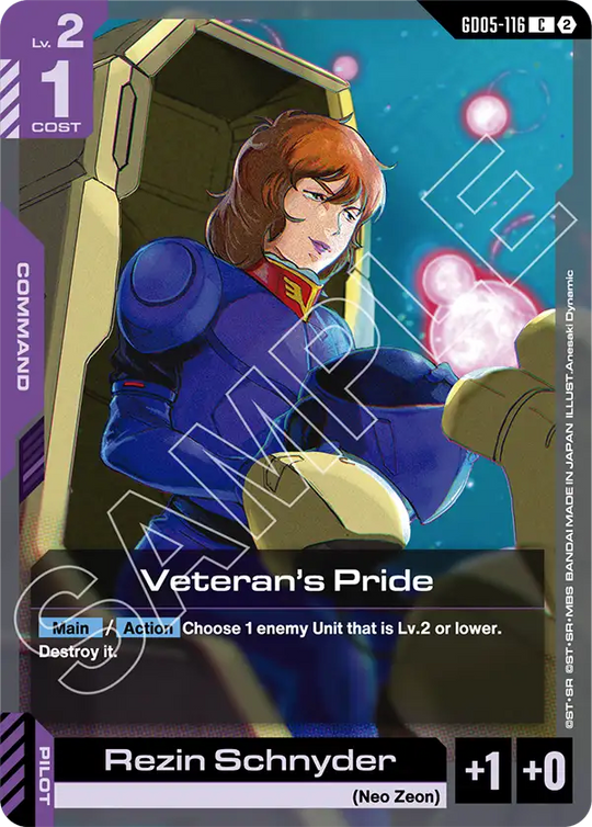 GD05-116, C, Veteran's Pride