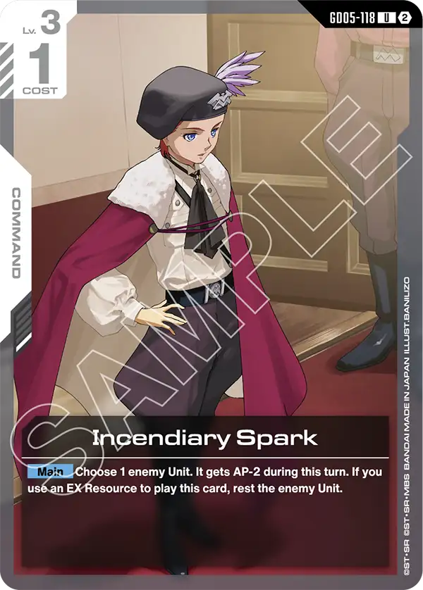 GD05-118, UC, Incendiary Spark