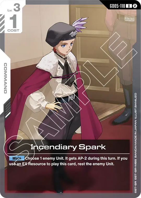 GD05-118, UC, Incendiary Spark