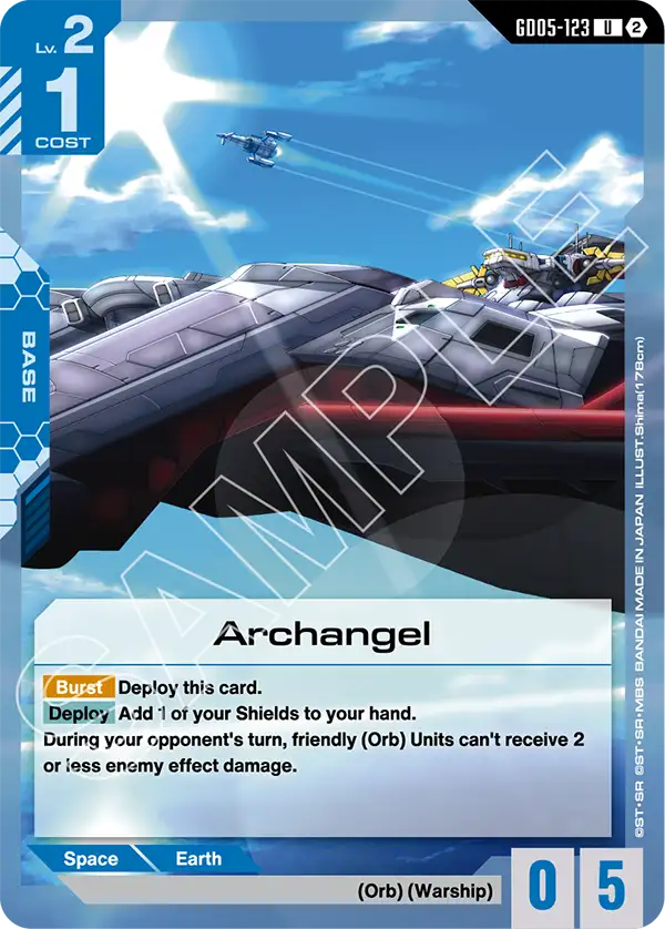 GD05-123, UC, Archangel