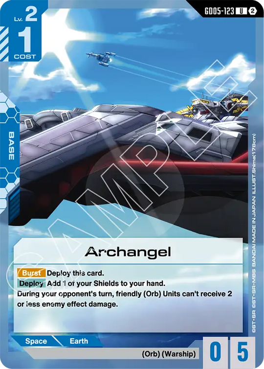 GD05-123, UC, Archangel