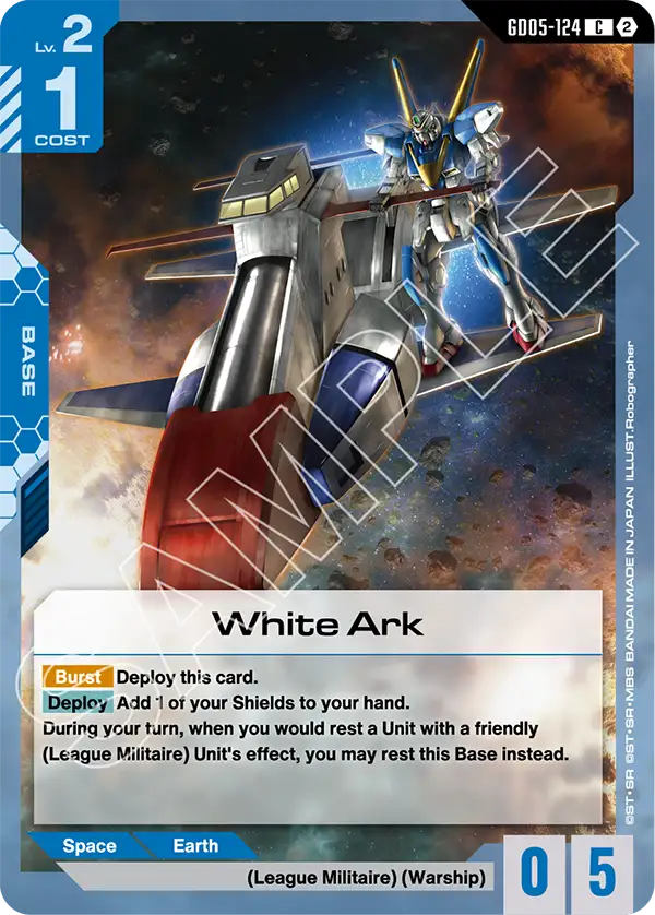 GD05-124, C, White Ark