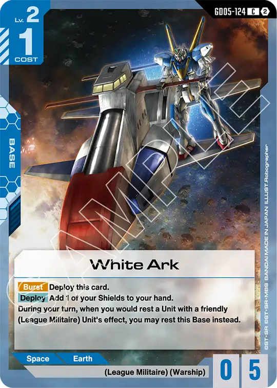 GD05-124, C, White Ark