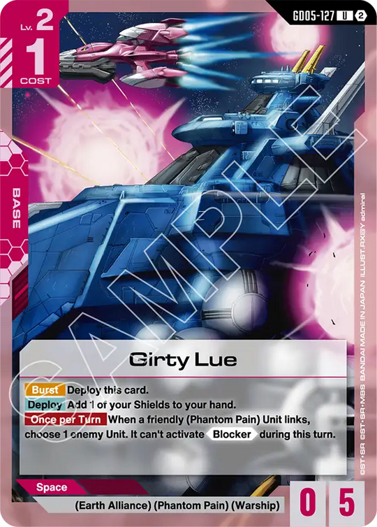 GD05-127, UC, Girty Lue