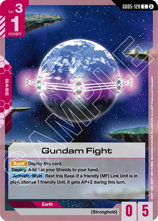 GD05-128, C, Gundam Fight