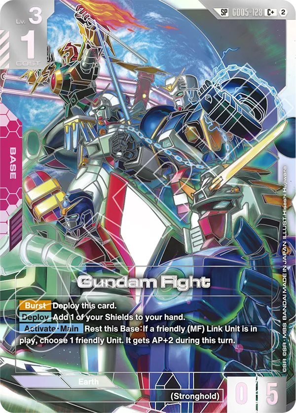 GD05-128, C, Gundam Fight (GD06 Special Rare)