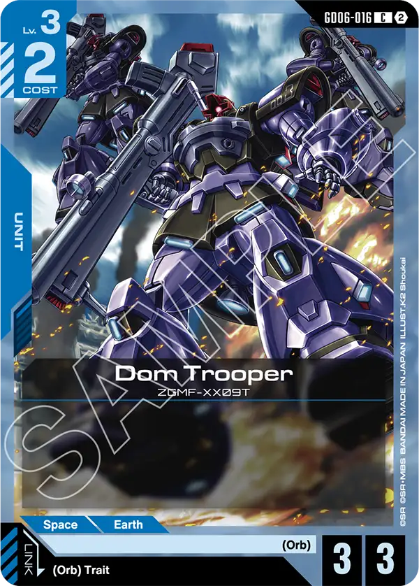 GD06-016, C, Dom Trooper