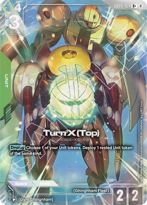 GD06-021, R, Turn X (Top) (Alternate Art)