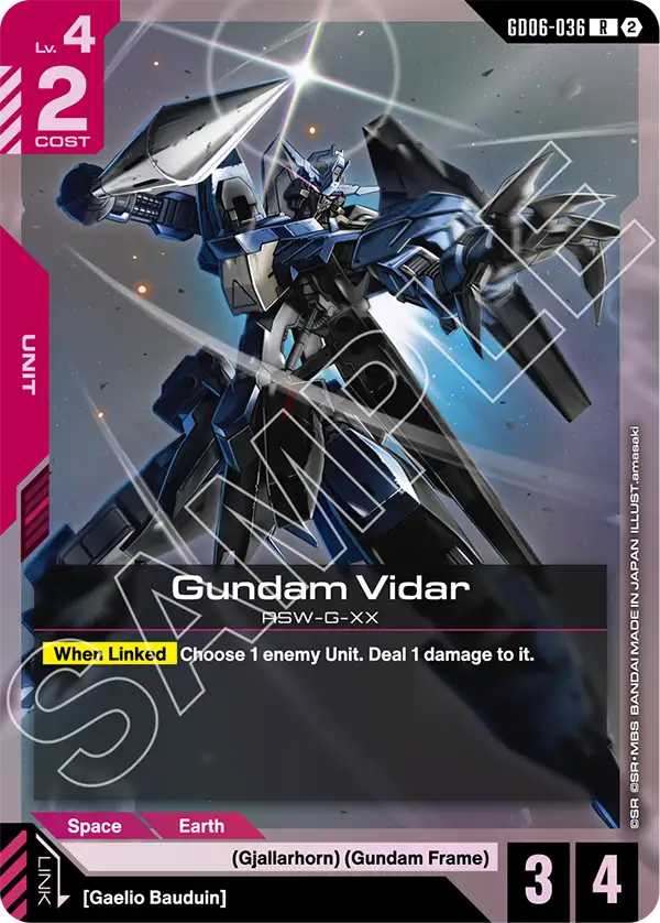 GD06-036, R, Gundam Vidar