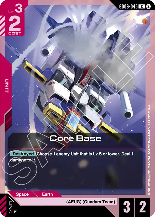 GD06-045, C, Core Base