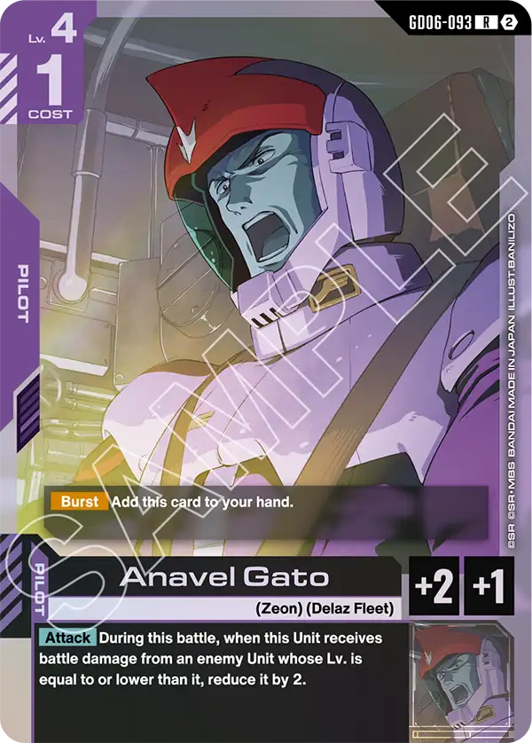 GD06-093, R, Anavel Gato