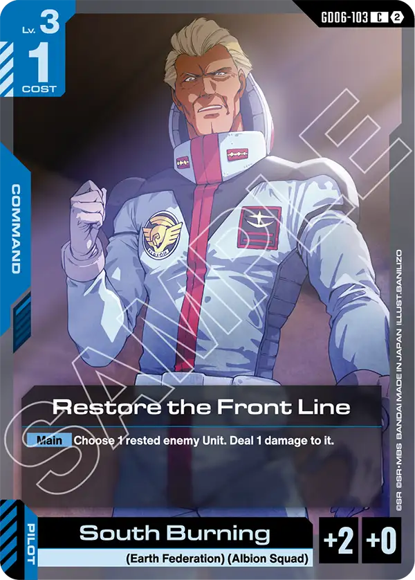 GD06-103, C, Restore the Front Line