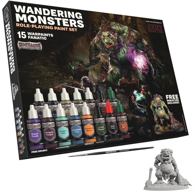 The Army Painter - GameMaster: Wandering Monsters Role-playing Paint Set