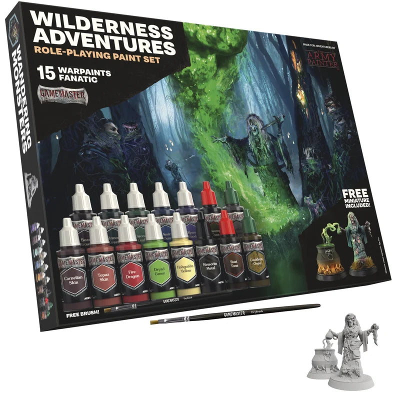 The Army Painter - GameMaster: Wilderness Adventures Role-playing Paint Set
